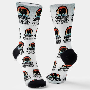 Chaussette Le Chuchoteur de Poulets Drôle