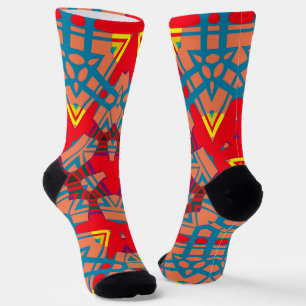 Chaussette le kaléidoscope de la vie