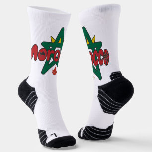 Chaussette Le Maroc est une porte de l'histoire, un slogan de