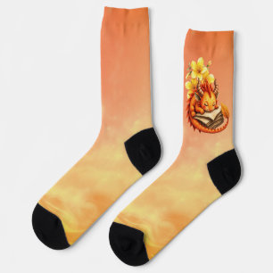 Chaussette Le petit dragon mystique.