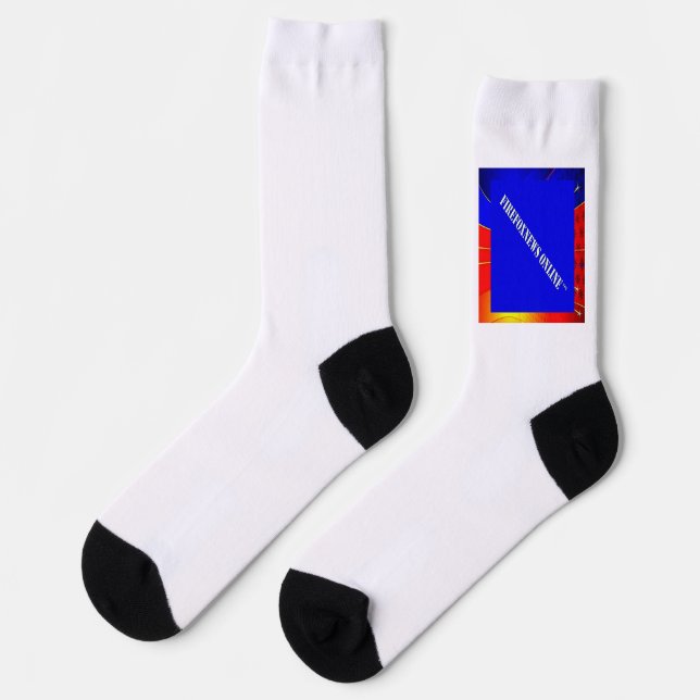 Chaussette Les Chaussettes officielles FIREFOXNEWS ONLINE™ (Gauche)