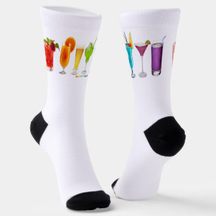 Chaussette Les cocktails alcoolisés de SlipperyJoe pour la co