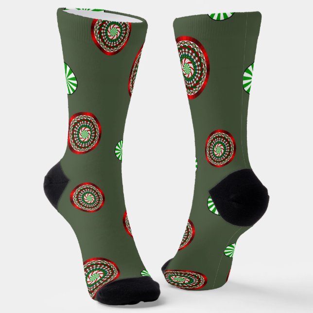 Chaussette Les Couleurs de Noël (Angulaire)