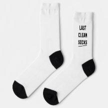 Les Dernières Chaussettes Blanches Propres 