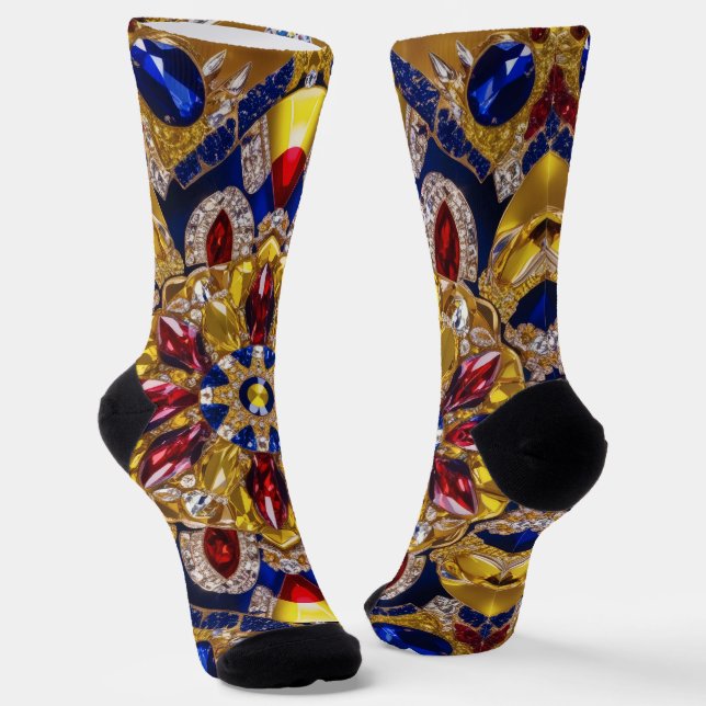 Chaussette Les femmes chaussettes durables avec les couleurs  (Angulaire)