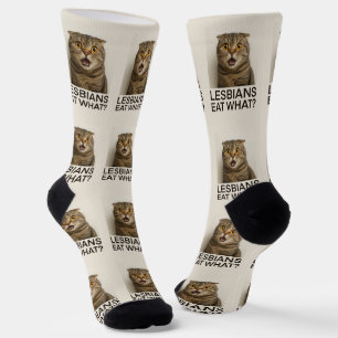 Chaussette Les Lesbiennes Mangent Ce Qui Est Drôle