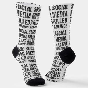 Chaussette Les Médias Sociaux Ont Tué La Romance