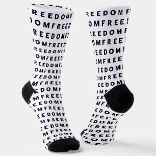 Chaussette Liberté Un Véritable Patriote
