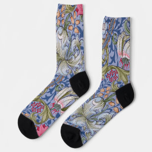 Chaussette Lily d'or, William Morris