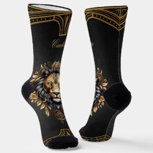 Chaussette Lion majestueux