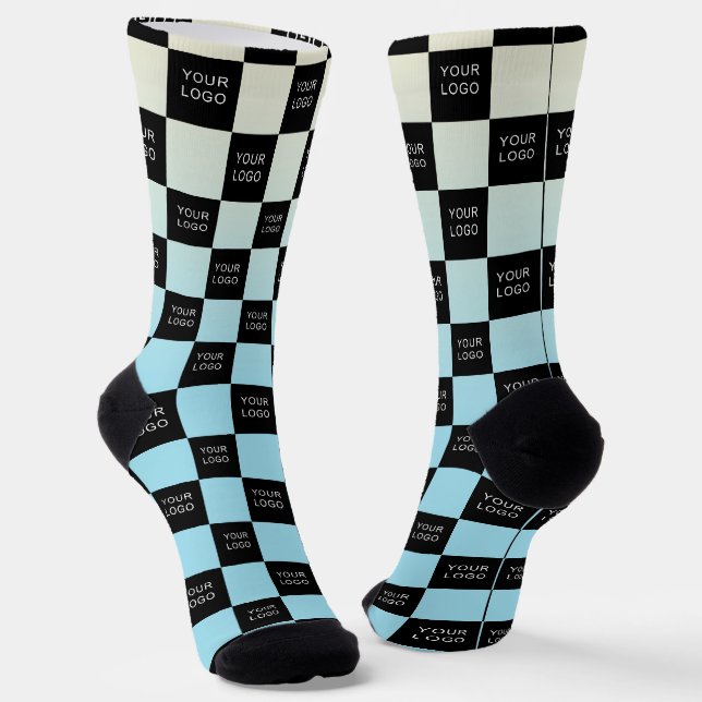 Chaussette Logo professionnel de l'entreprise moderne Dégradé (Angulaire)