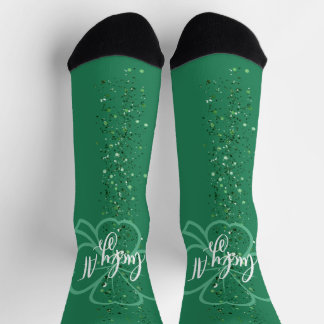 Chaussette Lucky AF | Cute St Patricks Day Irish Quote