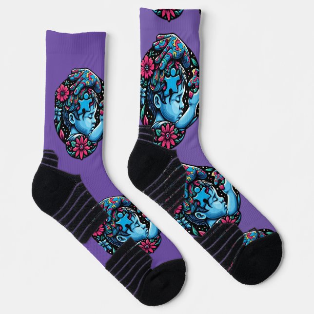 Chaussette Lumière guide : Le casse-tête de la Sensibilisatio (Droite)