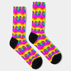 Chaussette Lunettes Arc-en-Ciel Équipage Hommes 