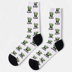 Chaussette Lutte contre les Aliens