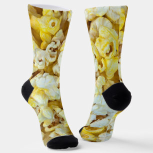 Chaussette Macro Popcorn Beurré