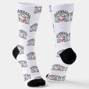 Chaussette Maman de baseball