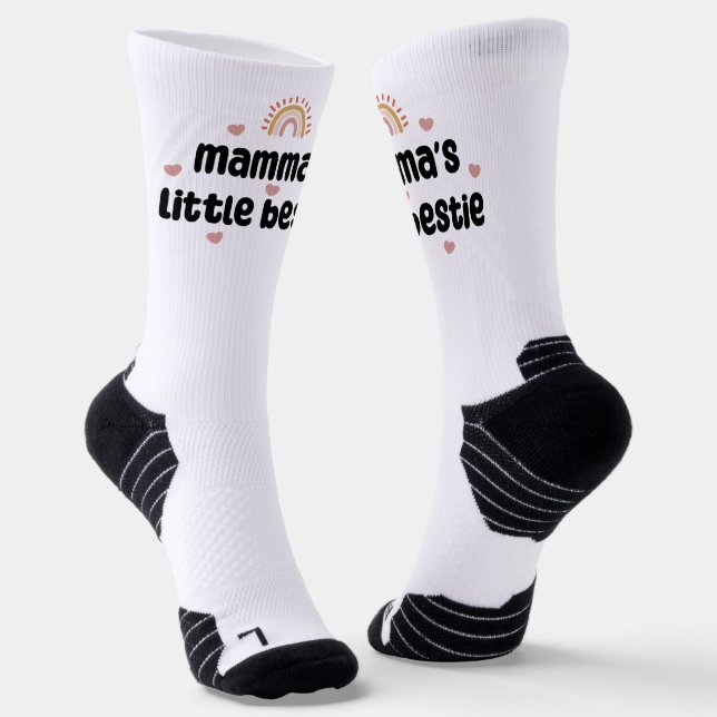 Chaussette Mamma's Little Bestie - pour Maman & Baby (Angulaire)