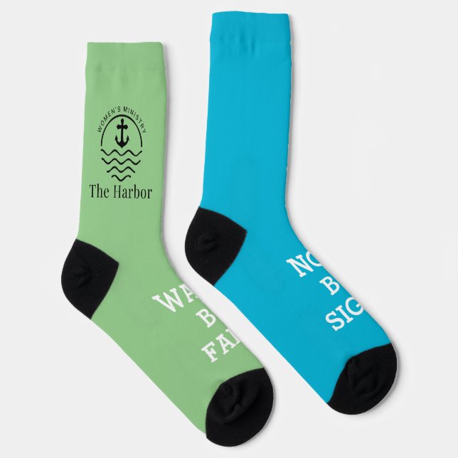 Chaussette Marcher Par Chaussettes De Foi (Droite)