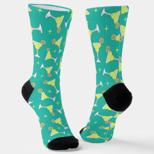 Chaussette Margarita Lover Retro Cocktails Motif
