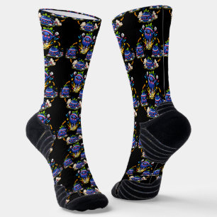 Chaussette Mascotte de forme physique Myrtille Sauter Éclatem