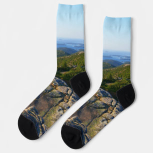 Chaussette Matin au sommet du mont Cadillac à Acadia