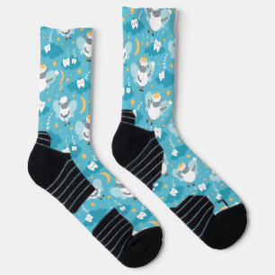 Chaussette Mélange Mouton Fée Dentiste Hygiéniste