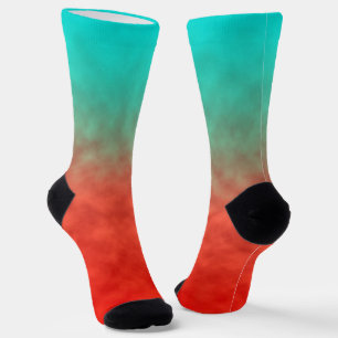 Chaussette Mémoire de ciel corallien