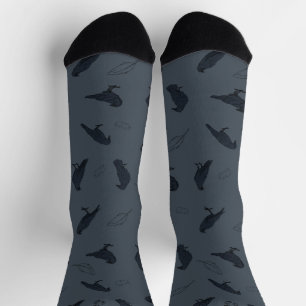 Chaussette Meurtre de Chaussettes d'équipage de corbeaux