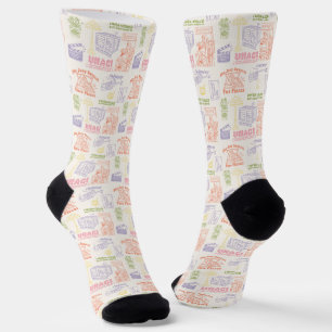 Chaussette Modèle de citations colorées FRIENDS™