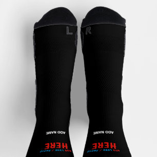 CHAUSSETTE MODERNE ET MODERNE PERSONNALISABLE NOIR VÉRIFIÉ