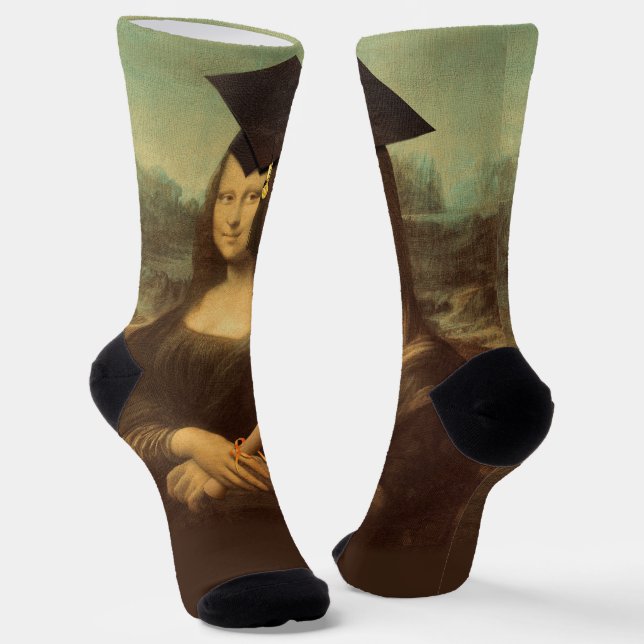 Chaussette Mona Lisa Casquette de troisième cycle (Angulaire)
