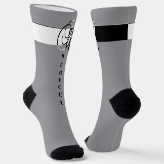 Chaussette "Monogram R"