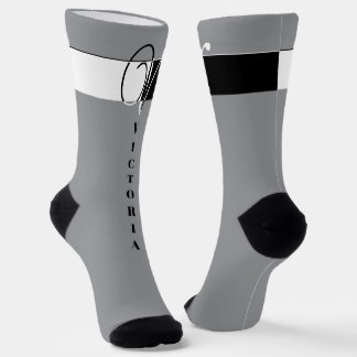 Chaussette "Monogram V"