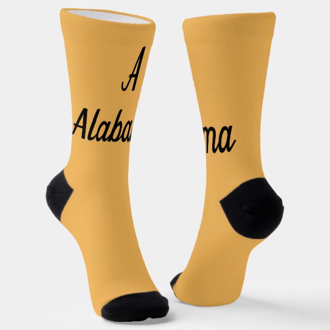 Chaussette Monogramme de l'Alabama (Angulaire)
