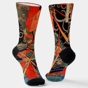 CHAUSSETTE MONSTRE DE COMBAT SAMURAI