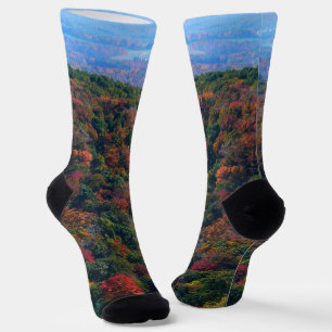 Chaussette Montagnes des Appalaches à l'automne