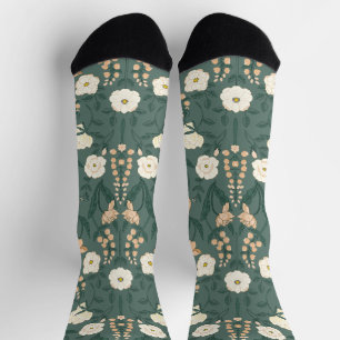 Chaussette Motif Art Nouveau William-Morris