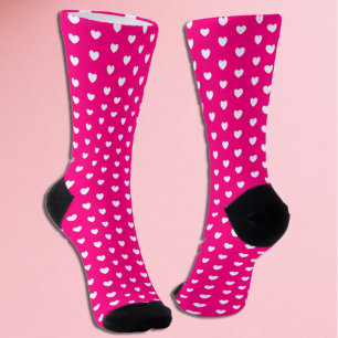Chaussette Motif cardiaque