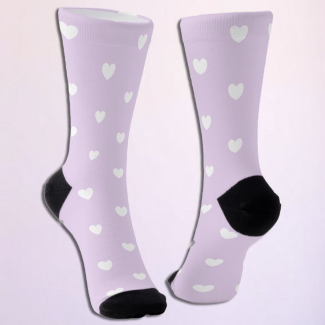 Chaussette Motif cardiaque (Créateur téléchargé)