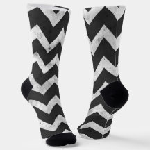 Motif chevron rustique noir et blanc