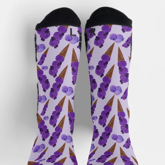 Chaussette Motif crème glacée | motif Lollies | lollipop 15 (Haut)
