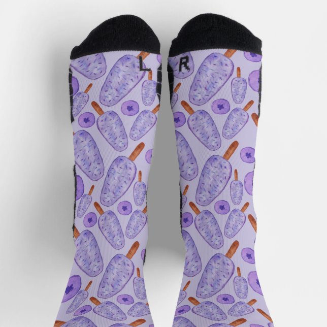 Chaussette Motif crème glacée | motif Lollies | lollipop 20 (Haut)