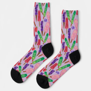 Chaussette Motif crème glacée motif Lollies lollipop 21