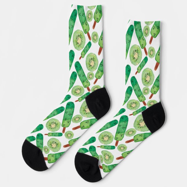 Chaussette Motif crème glacée | motif Lollies | lollipop 3 (Gauche)