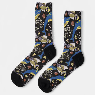 Chaussette Motif d'animaux aquatiques vie sous-marine 17