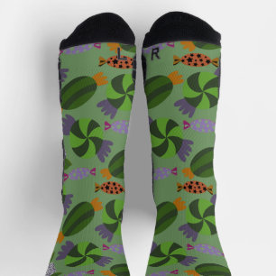 Chaussette Motif de bonbons   motif Lollies   lollipop 27 Yog