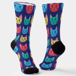 Chaussette Motif de chats mignons