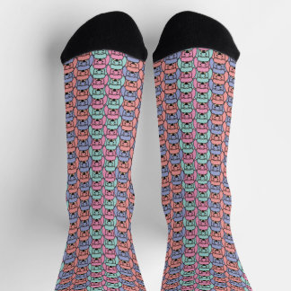 Chaussette Motif de chien imprimé