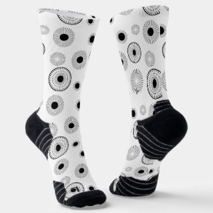 Chaussette Motif de démarrage circulaire